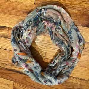 Xhiliration floral infinity scarf
